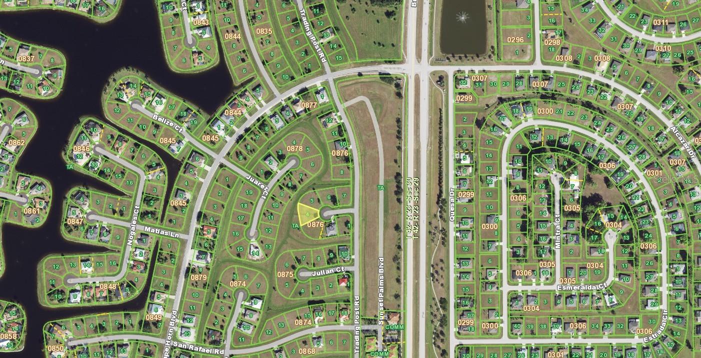 PUNTA GORDA ISLES SEC 21 - Land