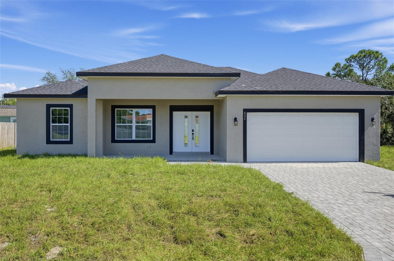 NEW CONSTRUCTION | 3 BEDROOMS | 2 BATHROOMS | 2,317 TOTAL SQ FT.

Move-in ready! This beautiful 3-bedroom, 2-bathroom new construction home offers modern finishes, an open-concept floor plan, and a spacious covered lanai, perfect for enjoying the Florida lifestyle.

The thoughtfully designed split-bedroom floor plan provides added privacy, while abundant natural light creates a bright and welcoming atmosphere. The kitchen features stainless steel appliances, ample cabinet storage, and a convenient layout that flows seamlessly into the living and dining areas, making everyday living and entertaining easy.

Enjoy the expansive covered back lanai, ideal for morning coffee, outdoor dining, or relaxing year-round. Additional features include a laundry room with an installed vanity and shelf for added convenience and functionality.

Situated on a generous lot with NO HOA, this property offers flexibility for homeowners, seasonal residents, and investors alike. Conveniently located near US Highway 27, the home provides easy access to shopping, restaurants, medical facilities, Lake Jackson, and Sebring's popular boating, fishing, and golf destinations.

If you're looking for an affordable new construction home in Sebring with modern features, outdoor living space, and no HOA, this property is worth a closer look!