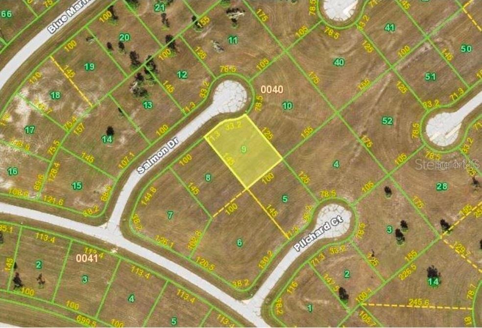 Vacant Land FOR SALE situated directly on a quiet cul-de-sac in Rotonda Villas! Rare RMF10 (Residential Multi-Family) zoning offers fantastic flexibility to build a custom single-family home or an income-producing multi-family property/duplex. Per Charlotte County, NO Scrub-Jay permit is required! Conveniently located minutes from Boca Grande beaches, world-class tarpon fishing, golf courses, shopping, and dining. Buyer to perform due diligence and independently verify utility availability, connection fees, capacity, and lot dimensions. Don't miss this opportunity to invest in paradise!