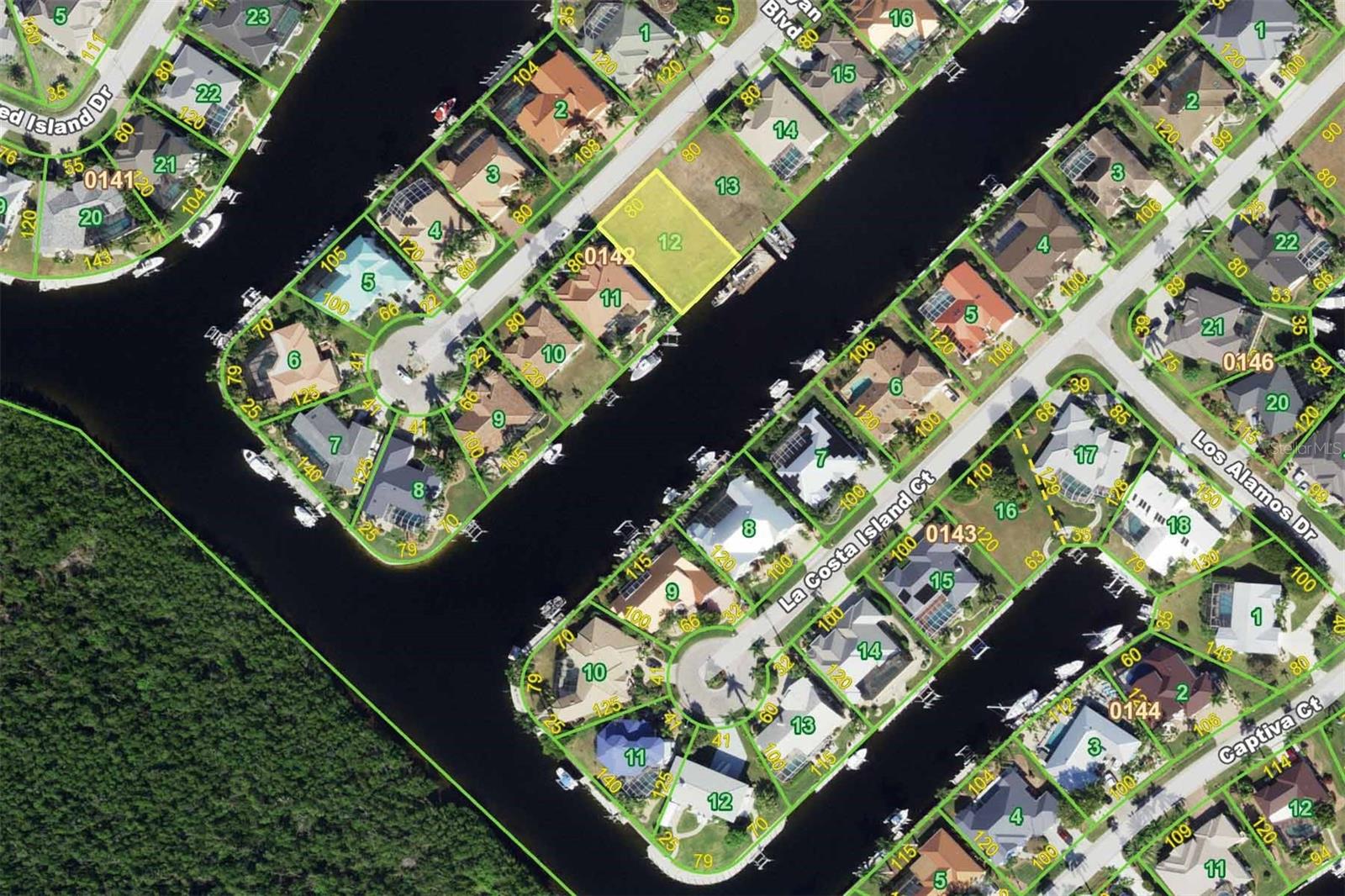 PUNTA GORDA ISLES SEC 12 - Land