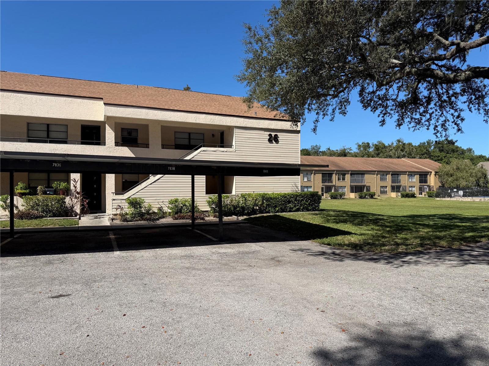 Welcome to this beautifully updated 2-bedroom, 2-bathroom condominium offering approximately 1,217 square feet of comfortable living space in the River Oaks Condominium III community in Tampa! This inviting residence features a desirable split-bedroom floor plan designed to provide added privacy and flexibility, making it an excellent opportunity for a primary residence, seasonal home, or investment property. The interior offers a welcoming living area with a functional layout that flows naturally into the dining and kitchen spaces, creating a comfortable setting for everyday living and entertaining. The kitchen features granite countertops and updated appliances, including a range, refrigerator, microwave, and dishwasher, providing both style and convenience. Fresh interior paint adds a refreshed feel throughout the home, while the two-bedroom, two-bathroom configuration offers versatility for guests, a home office, or additional living arrangements. Enjoy the convenience of in-unit laundry and a practical floor plan designed to maximize the available living space. Residents can take advantage of the community swimming pool and the convenience of a gated community setting. The location provides convenient access to the University of South Florida, Busch Gardens Tampa Bay, Moffitt Cancer Center, shopping, dining, and major roadways, making commuting and enjoying Tampa's many attractions convenient. Whether you are looking for an affordable home in a convenient location or an investment opportunity, this condominium offers a combination of functional living space, community amenities, and accessibility to key Tampa destinations. Schedule your private showing today!