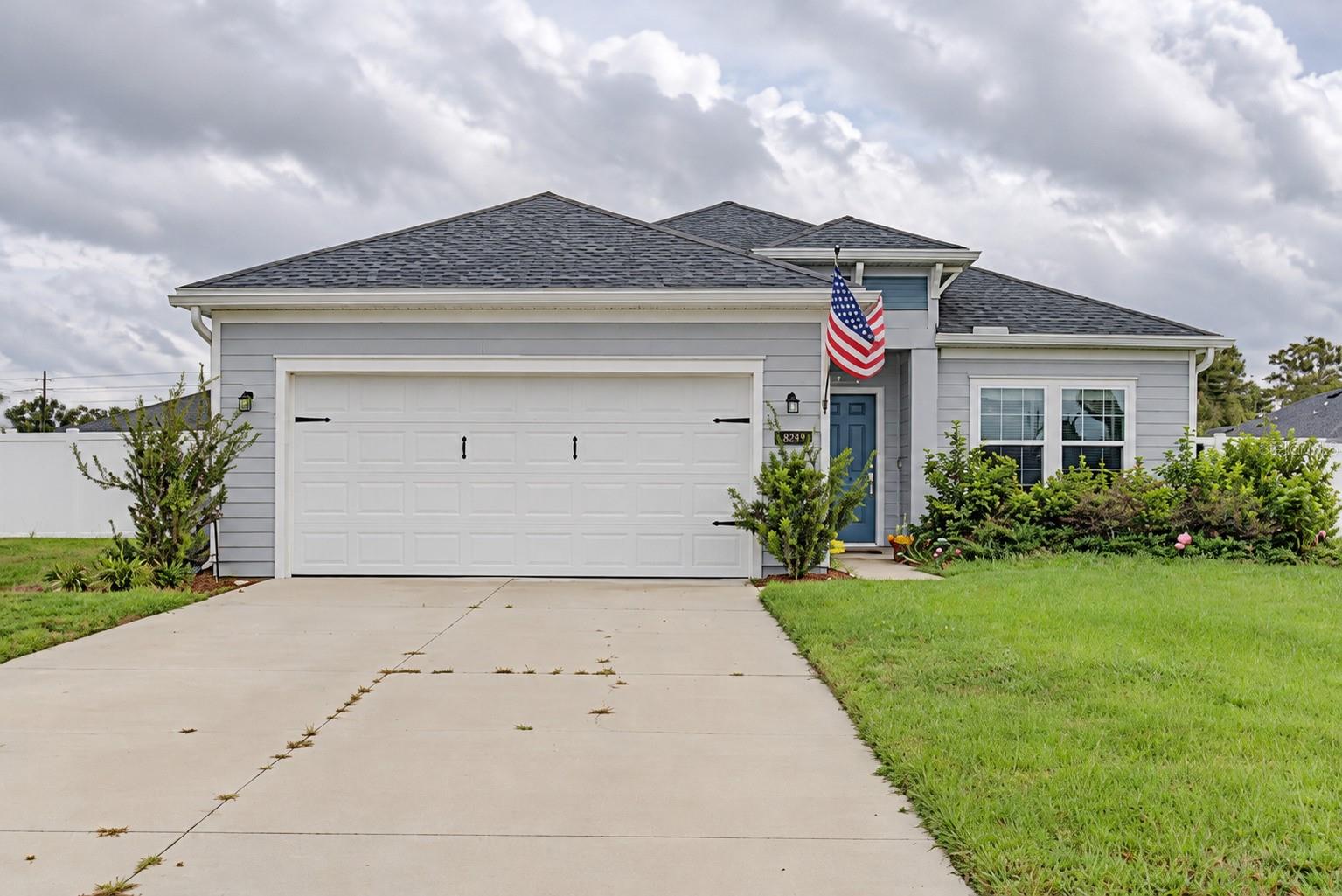 Welcome to this beautifully maintained, move-in-ready home built in 2023, located in the COUNTRY LANE ESTATES community in Williston, Florida! Featuring a modern design, valuable upgrades, and a VERSATILE BONUS ROOM WITH FRENCH DOORS, perfect for a HOME OFFICE, STUDY, HOBBY ROOM, OR FLEXIBLE MULTIPURPOSE SPACE, this property offers comfort, functionality, and inviting indoor and outdoor living spaces. From the moment you arrive, you'll appreciate the attractive curb appeal, spacious driveway, beautifully maintained landscaping, and welcoming entrance.
Step inside to discover a bright, open-concept layout featuring beautiful tile flooring, abundant natural light, and a spacious living area that flows seamlessly into the kitchen.
The kitchen features elegant countertops, stylish cabinetry, stainless steel appliances, a large center island with seating, and ample storage, creating a functional and inviting space for everyday living and entertaining.
One of the property's standout features is the GENERAC WHOLE-HOME GENERATOR, providing added convenience and preparedness during potential power outages.
Additional highlights include a WHOLE-HOME WATER FILTRATION SYSTEM, FULLY FENCED YARD, AND TILE FLOORING IN THE SCREENED LANAI AND GARAGE.
Step outside and enjoy the screened lanai overlooking the spacious backyard, featuring fruit trees, garden areas, and plenty of room for outdoor activities.
Built in 2023, this home combines the benefits of newer construction with valuable upgrades already in place.
Discover everything that makes this beautifully maintained property special!

Schedule your private showing today!