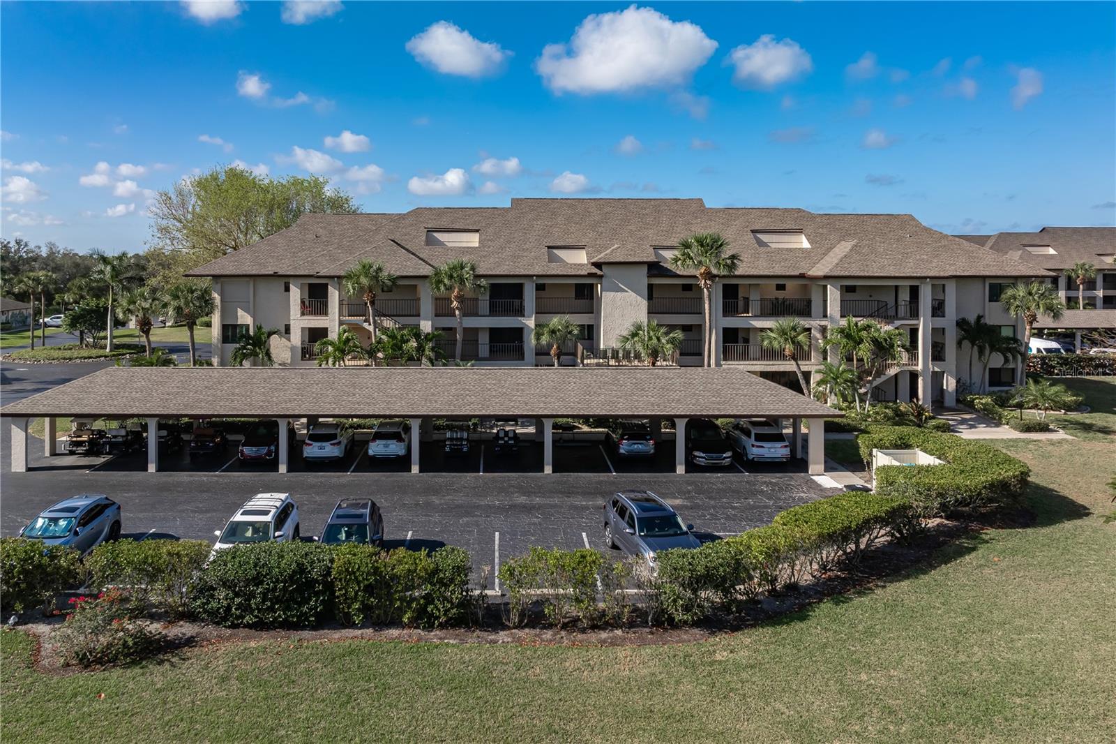 FURNISHED CONDO AT COMMORDORE CLUB IN BURNT STORE MARINA! Located in the gated waterfront community of Burnt Store Marina, this move-in ready 2 bed/2 bath unit offers low-maintenance living with access to one of Southwest Florida’s most amenity-rich neighborhoods. It's being sold TURNKEY/FULLY FURNISHED. Condo is ready for immediate enjoyment. Enjoy resort-style living with a 500-slip deep water marina, dry dock storage, waterfront dining, fitness center, 27-hole golf course, tennis, pickleball and more — all offered ala carte, so you only pay for what you use. Section 22 residents also enjoy access to a private dog park (BSM Barking Lot). Layout of the condo includes spacious open living space with living room, kitchen & formal dining area. Living room opens to the lanai extending the living space outside. Roll-down, hurricane shutters on lanai and windows. Murphy bed in dining area creates space for additional guests while providing storage in the dining room. Kitchen features a wraparound breakfast bar and lots of cabinet and counter space. Master bedroom has en-suite bath with a gorgeous soaking tub, dual sinks and separate, glass-enclosed shower. Ample closet space found throughout. Screened lanai and screened front entry allow for amazing, tropical cross breezes through the condo. In-unit laundry has full-sized washer and dryer and storage closet on lanai give you space to store beach and boat items. Reasonable HOA fee covers exterior maintenance, master insurance, roof, manager, pool and grounds. Condo is perfect for full-time or seasonal use. Boat, golf, play pickleball, enjoy waterfront dining or simply relax poolside — the choice is yours. Florida living at its finest. Make an appointment today and start enjoying everything Burnt Store Marina has to offer.